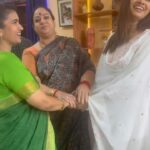 Sridevi Ashok Instagram – When 3 mentally challenged people meet every 10 minutes 🤪🤣😁😁😁
@srideviashok_official 
@nalini.nair.official