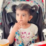 Sridevi Ashok Instagram - Outdoor play is a fun way to learn for kids! And thanks @luvlap.in for the Luvlap Golf Stroller which helps me to be with my baby Key highlights of this : 1) One touch one hand compact folding 2) Easy to carry 3) 5 point safety harness 4) Adjustable seat position 5) Adjustable Canopy 6) Reversible Handle bar #ExploreWithLuvLap #LuvLapAlphaStroller #OutdoorAdventures#luvlapbaby #stroller #parentingtips