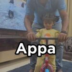 Sridevi Ashok Instagram - Maturity is when you realize that your “Appa” is the real “Santa”…… HE FULFILLS ALL YOUR WISHES, EVEN IF HE HAS TO SACRIFICE HIS OWN HAPPINESS… Tag that proud father in comments 🥳🫶❤️ @srideviashok_official @sitara_chintala #srideviashok #fatherlove #dadslove #nevergiveup #tamilstatus #whatsappstatus #lovebgm #appabgm #appaponnu