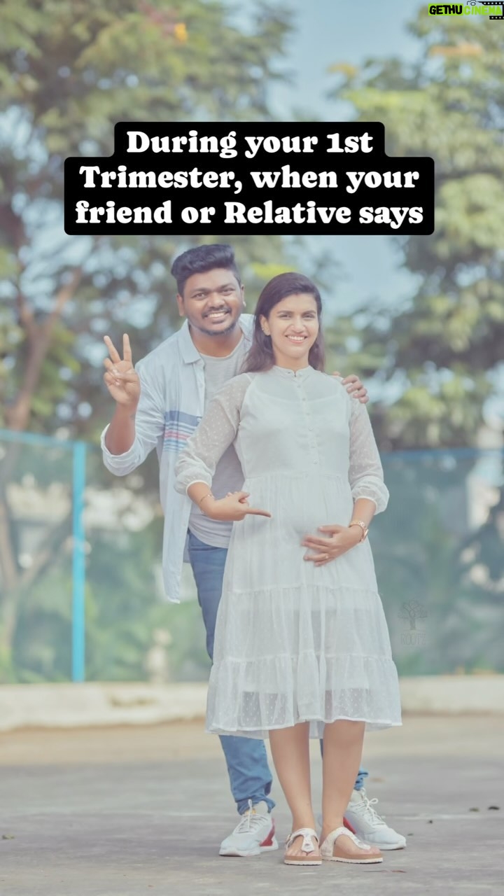 Sridevi Ashok Instagram - Hope you can relate to this … First trimester has been a roller coaster ride . While we enjoy the ride .. we also have our inner fears we cant show out but had to face them strong .. Come one girls … we can do it 🙌🏻 #srideviashok #pregancy #pregnancyannouncement #momtobe #momtobe2024 #secondbaby #secondbabyontheway #secondbabyannouncement #1sttrimester