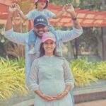 Sridevi Ashok Instagram - We can’t wait to meet our new addition . Sometimes you pray for a miracle, and God gives you two(Sitara and baby) @ashok_chintala @sitara_chintala Photography: @rootzstudios #srideviashok #momtobe #pregnancyannouncement