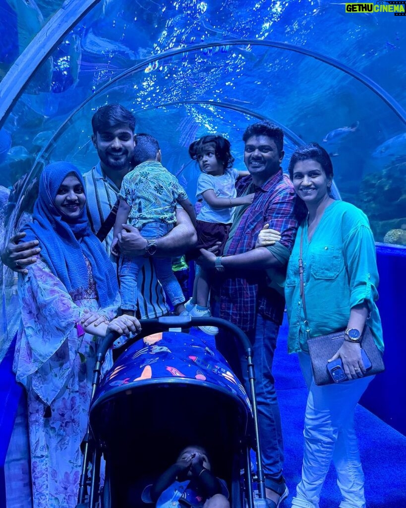 Sridevi Ashok Instagram - All about yesterday- Day outing @ashok_chintala @sameer_starboy @sitara_chintala VGP Marine Kingdom