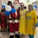 Sridevi Ashok Instagram - Christmas celebrations with our Santa @ashok_chintala at Good Life Center , Tambaram , Chennai. #srideviashok #christmas