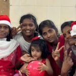 Sridevi Ashok Instagram - Christmas celebrations with our Santa @ashok_chintala at Good Life Center , Tambaram , Chennai. #srideviashok #christmas