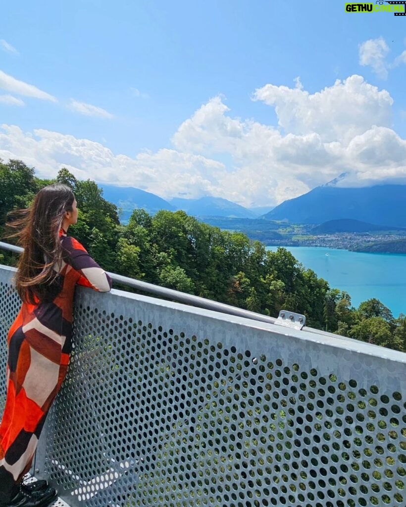 Srinidhi Ramesh Shetty Instagram - It was a colorful day 🫠🌈💝 #iseltwald #lakebrienz #giessbach #sigriswil #solodiaries ✨ Switzerland