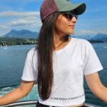 Srinidhi Ramesh Shetty Instagram - Left a piece of my heart in this magical place 🇨🇭 🦭 And this was just a half day beauty 🙈🙉 10 days in this heaven was my absolute fav✨️🌸🤍 #lakelungern #lakelucerne #solodiaries 💙 Switzerland