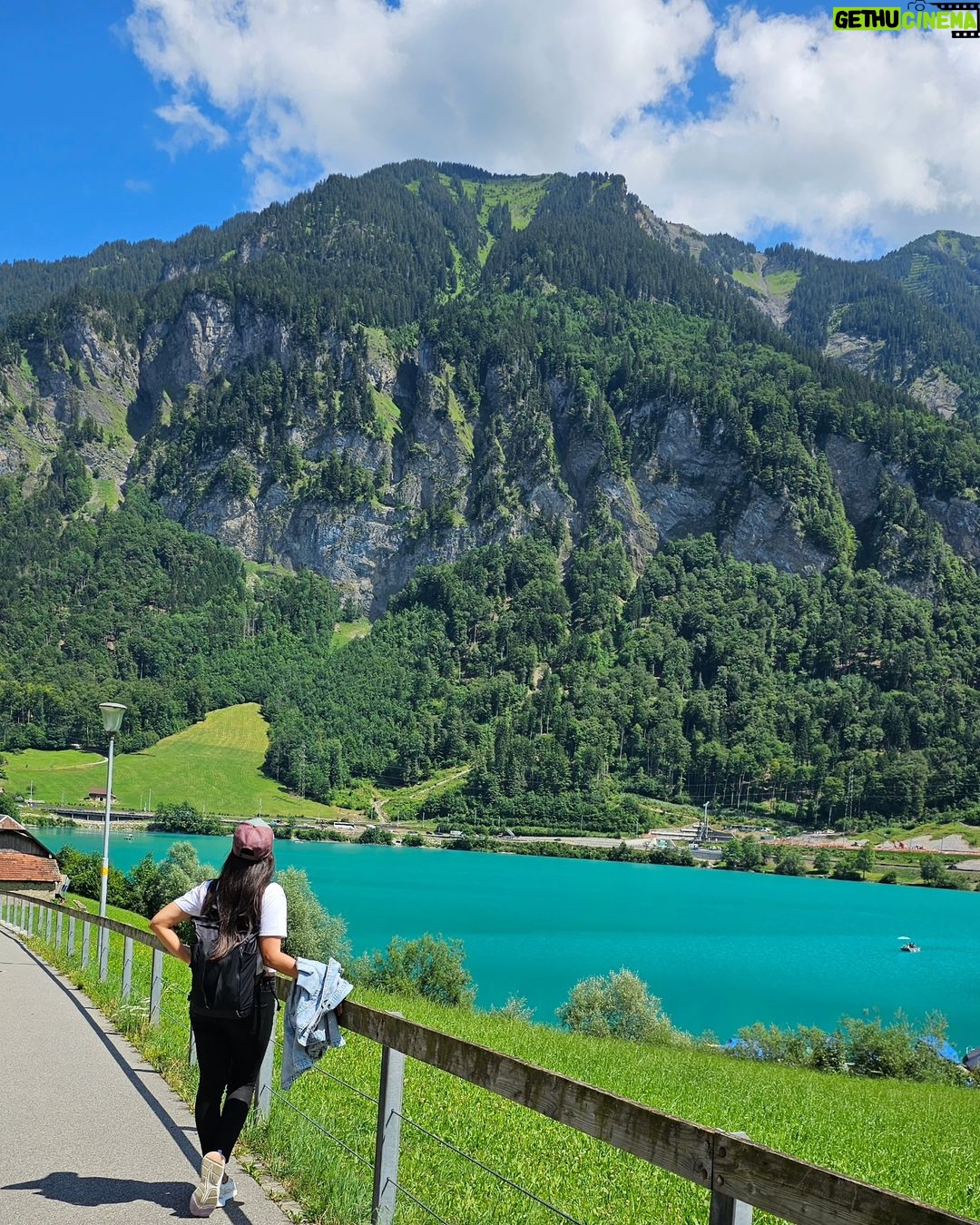 Srinidhi Ramesh Shetty Instagram - Left a piece of my heart in this magical place π¨π π¦ And this was just a half day beauty ππ 10 days in this heaven was my absolute favβ¨οΈπΈπ€ #lakelungern #lakelucerne #solodiaries π Switzerland