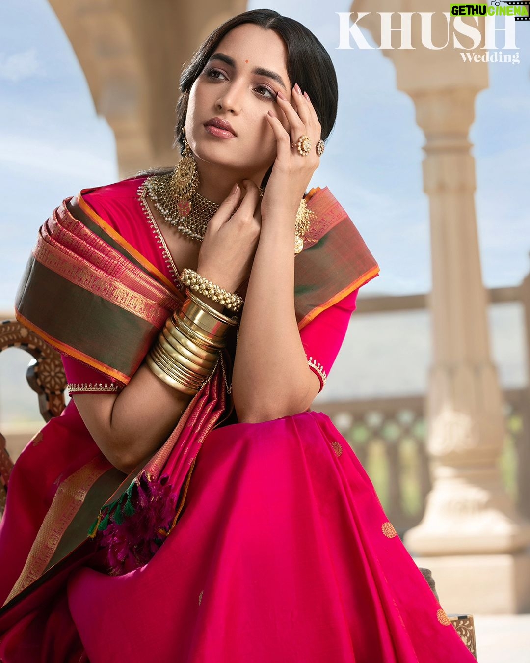 Srinidhi Ramesh Shetty Instagram - Just dreaming & living in my own tale ✨️ . . . . @khushmag 🌸 All wardrobe: @real_weaverstory Jewelry: @sachdeva.ritika Editor-in-chief: @sonia_ullah Photography: @sunillade Creative Director: @mannisahota_ Fashion Editor: @vikas_r Concept & Styling: @tanishqmalhotraa Makeup: @kalwon_beauty Hair: @jitinrathore Videography: @amitsomvanshiphotography Styling Assistant: @elwadhiarchita, @thestylethesaurus Photography Assistant: @13m_nagendra Location: @fairmontjaipurindia Production: @citruzoninsta