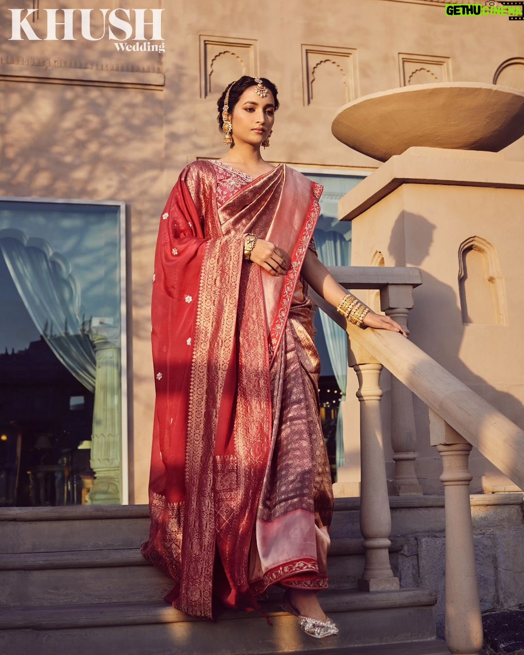 Srinidhi Ramesh Shetty Instagram - Just dreaming & living in my own tale ✨️ . . . . @khushmag 🌸 All wardrobe: @real_weaverstory Jewelry: @sachdeva.ritika Editor-in-chief: @sonia_ullah Photography: @sunillade Creative Director: @mannisahota_ Fashion Editor: @vikas_r Concept & Styling: @tanishqmalhotraa Makeup: @kalwon_beauty Hair: @jitinrathore Videography: @amitsomvanshiphotography Styling Assistant: @elwadhiarchita, @thestylethesaurus Photography Assistant: @13m_nagendra Location: @fairmontjaipurindia Production: @citruzoninsta