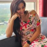 Srinidhi Ramesh Shetty Instagram - Just a happyy happyyy me😬🦭🌸✨️🤍