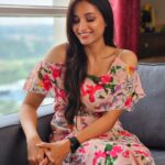 Srinidhi Ramesh Shetty Instagram - Just a happyy happyyy me😬🦭🌸✨️🤍