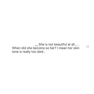 Suhana Khan Instagram - There's a lot going on right now and this is one of the issues we need to fix!! this isn't just about me, it's about every young girl/boy who has grown up feeling inferior for absolutely no reason. Here are just a few of the comments made about my appearance. I've been told I'm ugly because of my skin tone, by full grown men and women, since I was 12 years old. Other than the fact that these are actual adults, what's sad is that we are all indian, which automatically makes us brown - yes we come in different shades but no matter how much you try to distance yourself from the melanin, you just can't. Hating on your own people just means that you are painfully insecure. I'm sorry if social media, Indian matchmaking or even your own families have convinced you, that if you're not 5"7 and fair you're not beautiful. I hope it helps to know that I'm 5"3 and brown and I am extremely happy about it and you should be too. #endcolourism
