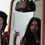 Suhana Khan Instagram - with a baby Louis Vuitton under her underarm