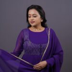 Suma Kanakala Instagram - Make today so awesome that yesterday gets jealous 💜 Styled by @stylebyannapurna Collaboration with Outfit @sj_trends_and_fashion__ Jewellery @tantra.brassjewellery Hair @chinnisrinu_stylist Photography @valmikiramuphotography #sumakanakala #suma #anchorsuma #anchorsumakanakala #friyay #fridayvibes