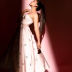 Sumbul Touqeer Khan Instagram - Thank you , next💅…..#ita2023 . . . Styled by @krishi1606 Photography @niravthakkarphotography Wearing @riddhijainlabel Makeup and hair @pankajgupt09 @yogi_sharma_02 Accessories @rimayu07 Footwear @themiraki