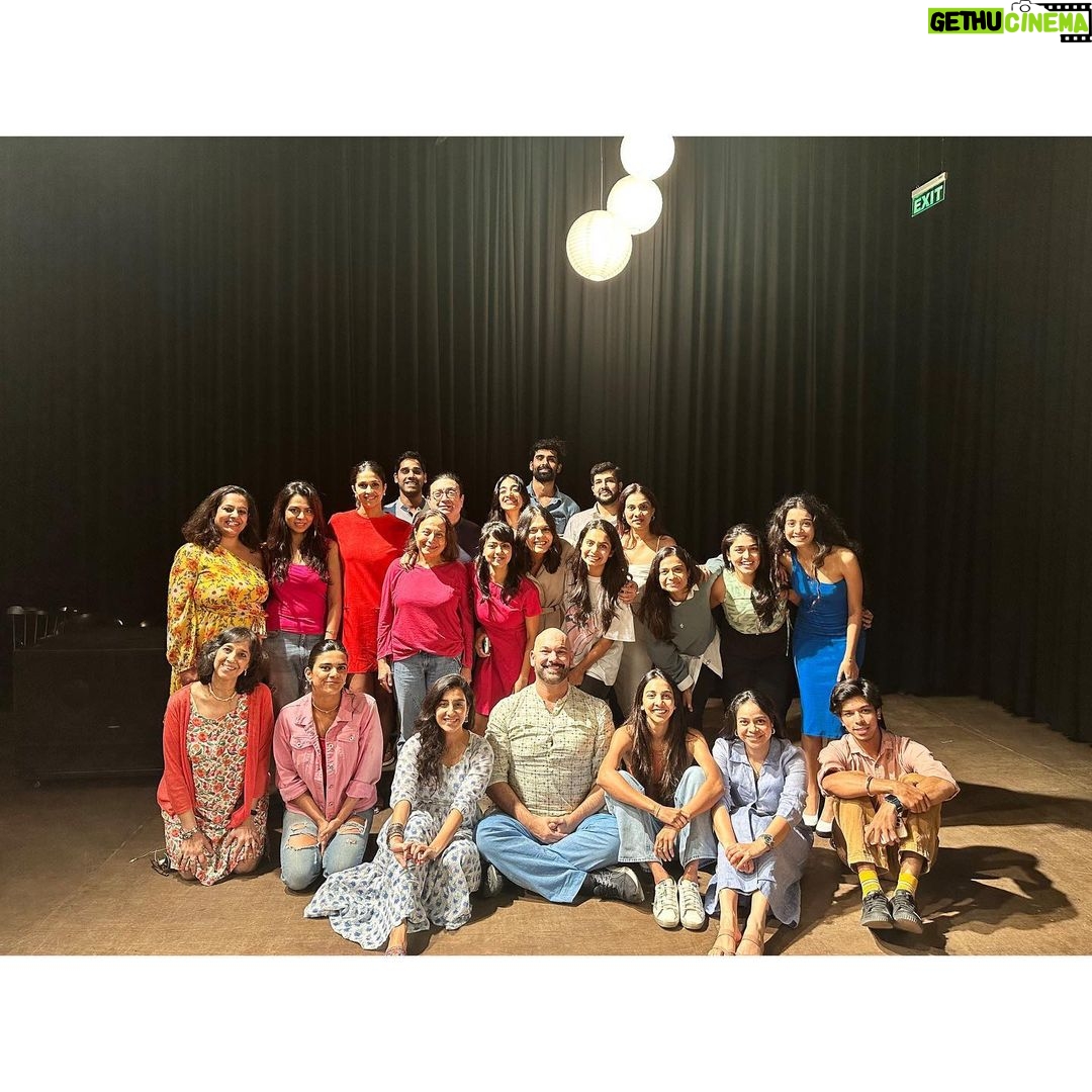Sumona Chakravarti Instagram - Whoa! That was one helluva workshop. Two intense weeks, 6-7 hours a day combined with 20 crazies from across India, 2 incredible teaching assistants without whom, none of this would have been possible. I am grateful to the universe for making this happen. To my awesome teacher David @dancenotthedip , I am your student for life! To make the entire experience of learning so interactive and so complete is no small task and, you do it so naturally and with ease. Thank you for teaching us and making us all, better humans and actors! I will miss you whispering your magic words in my ear & they will stay with me for good. 🤗 @strasberginstitute @strasberginstitutela @jayatimodi & @anumehajn9 the cutest TA’s, David’s Aunties! Thank you for the tough love, for being so helpful, gracious and for sharing your wisdom and experiences with me! I love you both. 🫶🏼 @g5afoundation - words cannot express how important your contribution in supporting artists and taking such initiatives for the artistic community is! Thank you @anuradha.parikh @nikkhiladvani @ib_7 for being so hands on and involved at every step and everything that you and the Foundation do! This was an immersive experience for me. Raj, Reshma, Jason - your tireless efforts everyday and your enthusiasm will never be forgotten by me. Thank you to each one of you! The 19 other crazies participating with me - I absolutely loved being a part of this group. The vibe, the energy, the abundance of love & curiosity from each of you was so positive and uplifting. A special thanks to my scene partners - Sajjad & @itsharleensethi . It was a joyride to work with you both. Sajjad, you are funny. Harleen, you are an absolute mad hatter - I will miss your laughter, your madness and you will remain my Madison forever! Thank you for your love and friendship. Until we meet again! Gratitude, Respect, Love & Hugs Forever 🧿 P.s None of this would have happened if not for you Dino 🦕 Thank you for your never ending support & encouragement. ♥️ (2/2) G5A Foundation for Contemporary Culture