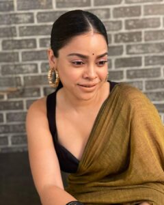 Sumona Chakravarti Instagram - It’s been a while since i wore a saree❣️ #sareelove #sareenotsorry #9yardsofelegance