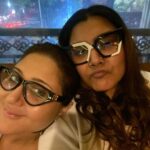 Swastika Mukherjee Instagram – She got her new glasses and I got mine, 
we danced and dined 
in our favourite place till nine. 
( I wrote a poem 🤣🤣) RoadHouzz