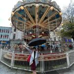 Swastika Mukherjee Instagram – Cute mumma-me week out! 
We went to the museum, and the bay.. saw the castle arcades 🥰 Cardiff City Centre