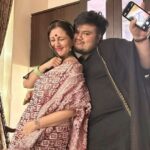 Swastika Mukherjee Instagram – Diwali special with two absolutely adorable hoomans 
@jhalsauce and @suro.make_up_artist 🪔💕