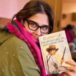 Swastika Mukherjee Instagram – Trip down the memory lane with The Adventures of Huckleberry Finn 💕
The library at @lavillabethany is a treasure trove 📕 Landour, Mussoorie