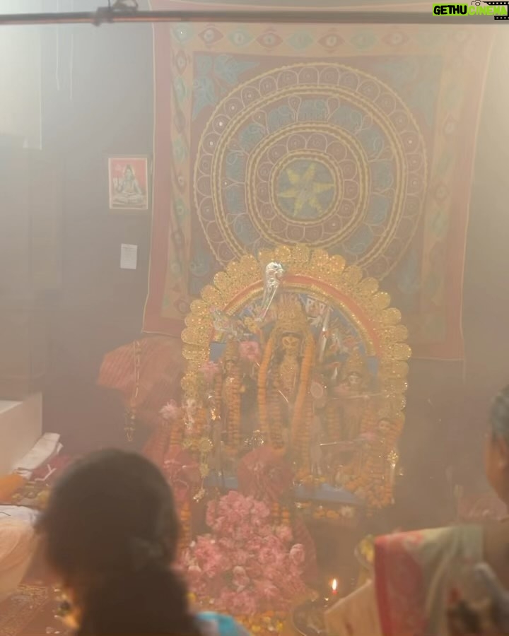 Swastika Mukherjee Instagram - shondhi pujo special 🌺🌺