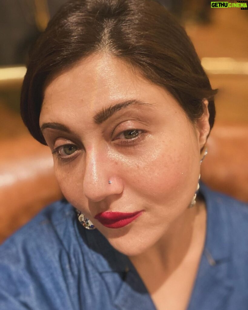 Swastika Mukherjee Instagram - winter time —- eyes going smaller with each glass of wine 🤩🤣