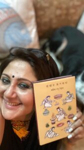 Swastika Mukherjee Instagram - For the love of @sharmilabasuthakur28 ❤️❤️ GET YOUR COPY OF ‘রান্নার রূপকথা’ now ! Available in : 🔺@mandas_publication (college street) 🔺@foodfarishta Lake Road, 9830055976 🔺On @amazon from coming week