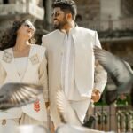 Tamanna Vyas Instagram - Ready to start the adventure called “marriage.” ❤️❤️ @the_sid_b Wearing- @chicvogueofficial Captured by - @basudev_films_official MUA by - @dayamaanuradha #sidkitamanna #weedingphotography #weeding #countdownbegins #tamanna #tamannavyas Jaipur, Rajasthan