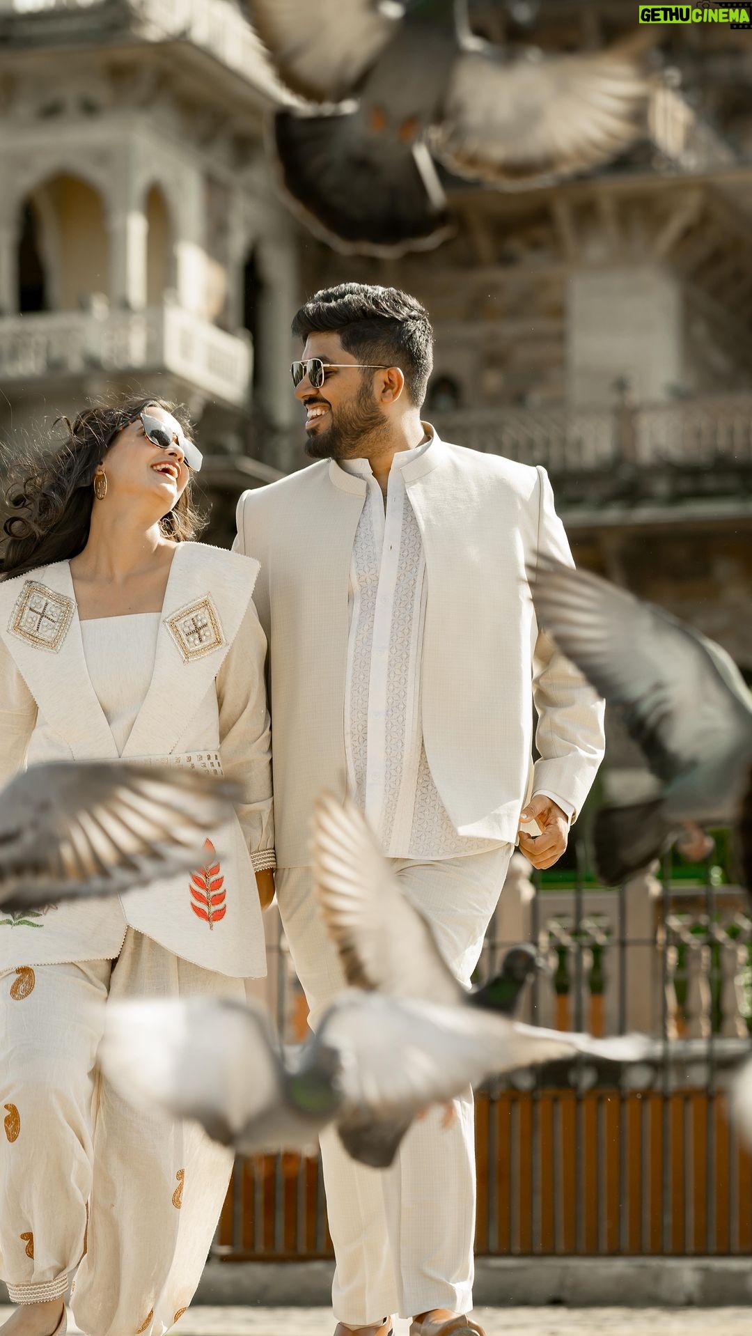 Tamanna Vyas Instagram - Ready to start the adventure called “marriage.” ❤️❤️ @the_sid_b Wearing- @chicvogueofficial Captured by - @basudev_films_official MUA by - @dayamaanuradha #sidkitamanna #weedingphotography #weeding #countdownbegins #tamanna #tamannavyas Jaipur, Rajasthan