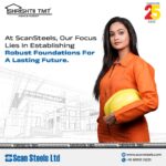 Tamanna Vyas Instagram - Crafting robust beginnings is our passion at Scansteels. We specialize in laying the groundwork for structures that stand tall and endure. #ScansteelsLimited #ShrishtiiTMT #Strength #TMTbars #Steel #Miles #Build #Durable #Strong #Shine #SteeIIndustry #Odisha Bhubaneswar, India