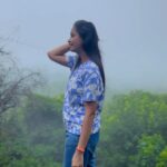 Tamanna Vyas Instagram - All we have is now 😇🤞 #nature #green #naturephotography #mountains #clouds #odisha ##odishabyroad #travelgram #travelreels #reels #travelgirl #travelling #odishatravel #tamanna