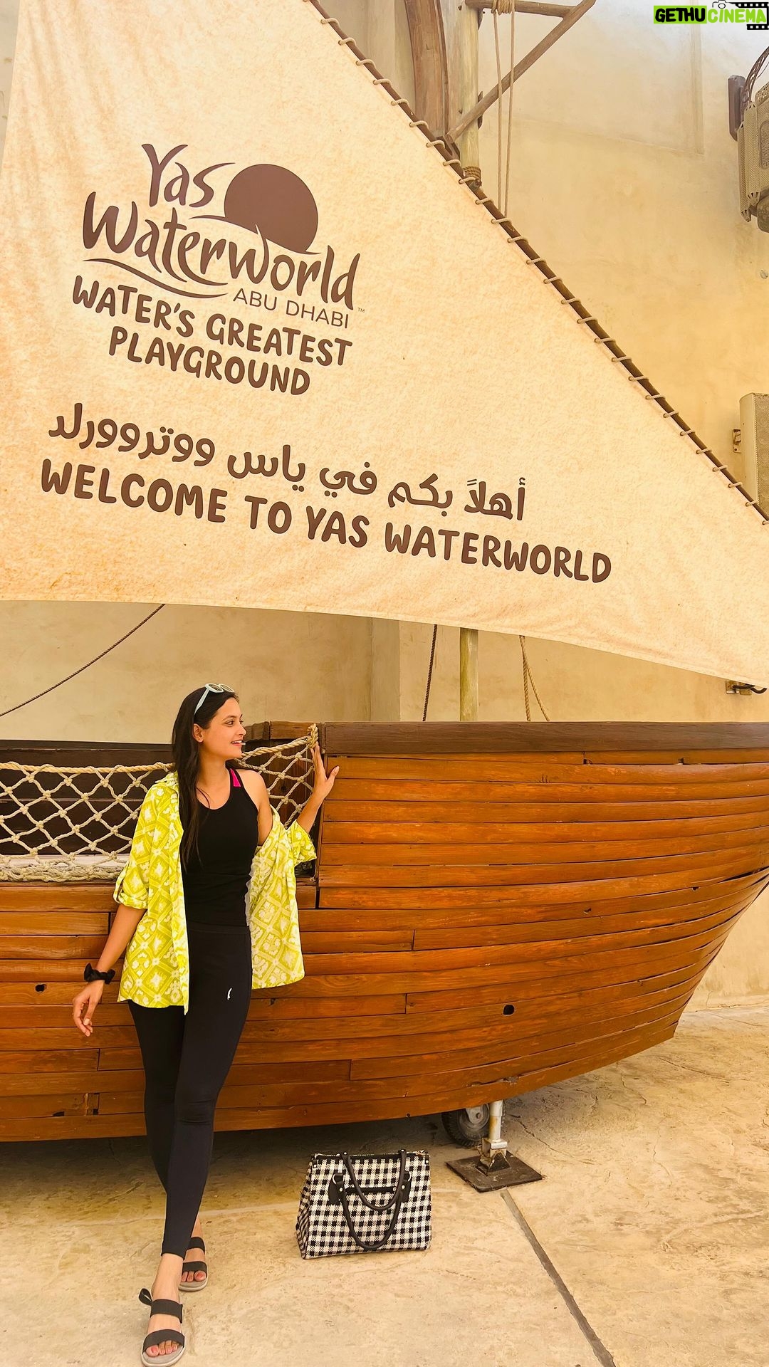 Tamanna Vyas Instagram - Water-full day in Abu Dhabi π¦ π #yaswaterworld #yaswaterworldabudhabi #yasisland #abudhabi #waterworld #poolday #summer #enjoyment #travelgram #traveler ##uae #uaelife #tamanna #tamannavyas Yas Waterworld Yas Island Abu Dhabi