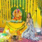 Tamanna Vyas Instagram - Ganapati Bapa Morya 🙏🏻 #ganeshchaturthi #ganpatibappa #ganeshpuja