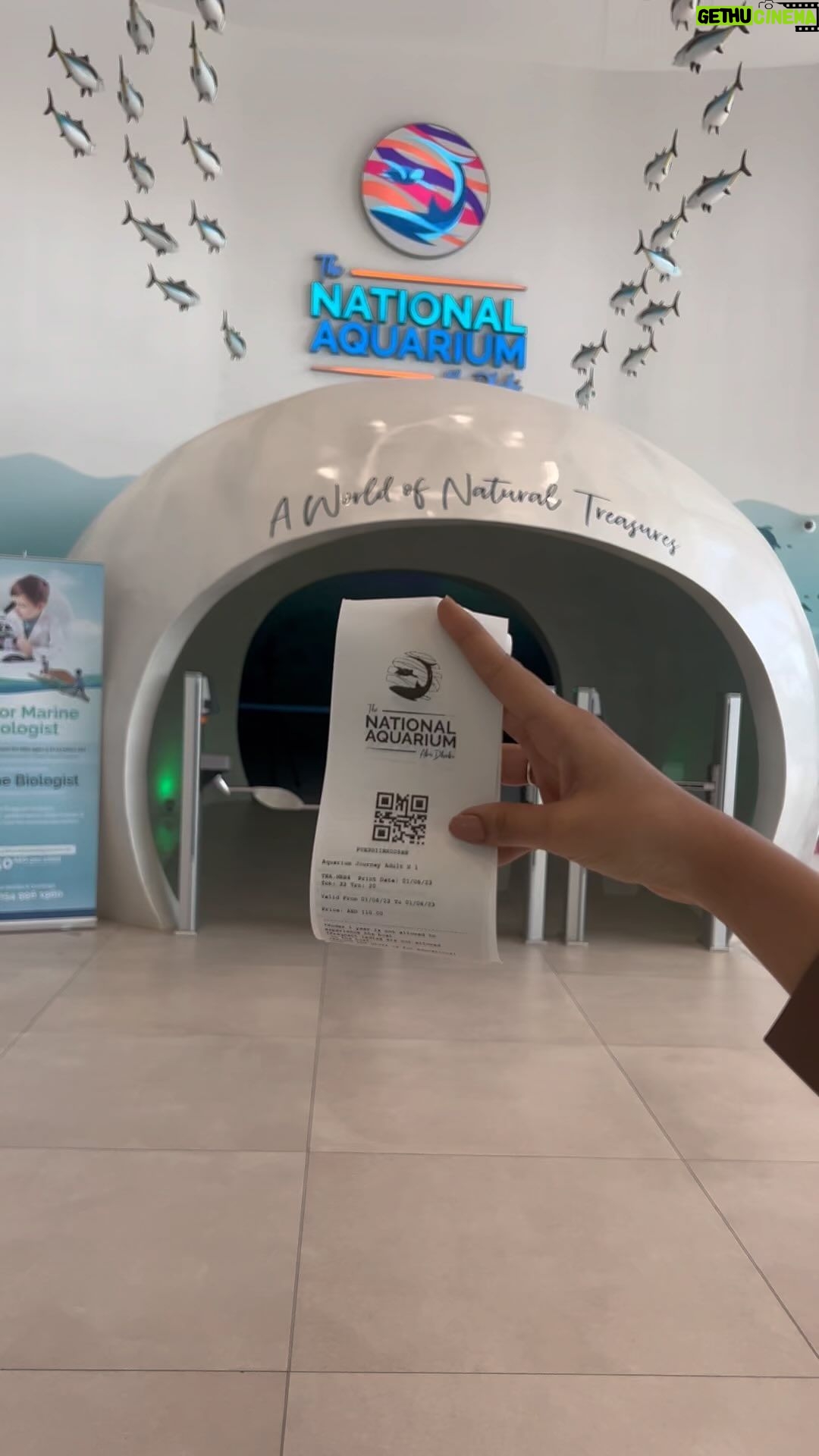 Tamanna Vyas Instagram - Fishhh Fishhh Fisshhhhhhhhh 🐟 🐠 🦈 #nationalaquariumabudhabi #nationalaquarium #seaworld #underwater #fishes #shark #abudhabi #abudhabilife #travelblogger #travelreels #reels #uae #travelling #tamanna #touristattraction #traveler #tamannavyas The National Aquarium