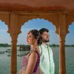 Tamanna Vyas Instagram - You are the other half of me ❤️ The day we met was the day everything started to make sense 🥰 Everything you do fills me with joy I never knew I could feel, and i know you are the person i want to spend rest of my life with 🫶🏻 @the_sid_b ❤️ Captured by- @basudev_films_official Mua - @dayamaanuradha #sidkitamanna #lovestory #togetherforever #tamanna #tamannavyas