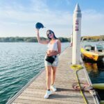 Tamanna Vyas Instagram - Beach day 🏝️ #abudhabi #abudhabilife #uae #abudhabibeach #beachday #anantaraabudhabi #travel #travelphotography #tamanna #tamannavyas Anantara Eastern Mangroves Abu Dhabi Hotel