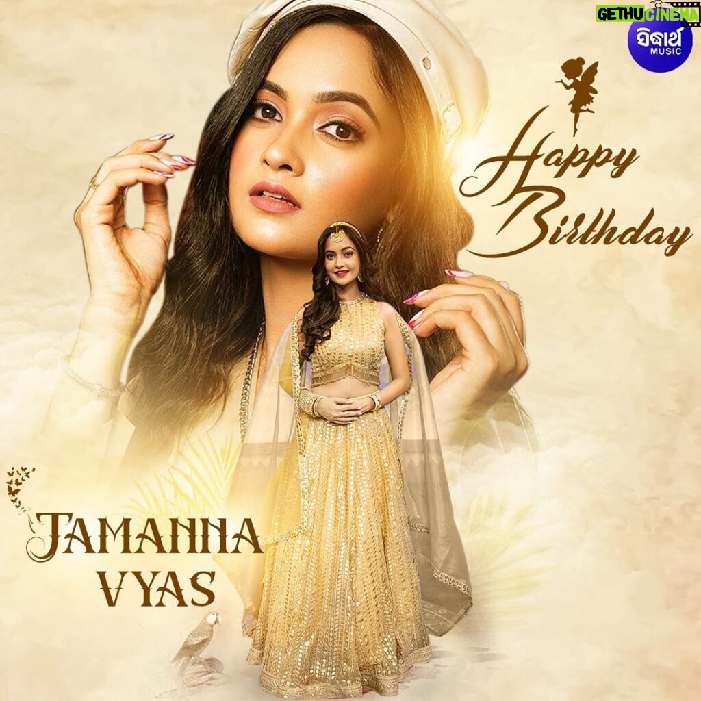 Tamanna Vyas Instagram - Happy Birthday to the incredibly talented Tamanna Vyas! 🎉✨ Wishing you a year filled with joy and success. 🎂🥳 #TamannaVyas #HappyBirthday #SidharthTV #SidharthBhakti #SidharthMusic #SidharthGold #JayJagannathTV #SidharthFM #SidharthTVNetwork