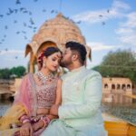 Tamanna Vyas Instagram - "Wrapped in the dance of love, their hearts entwined, this enchanting couple begins a captivating chapter, painting life's canvas with shared dreams and endless smiles. #LoveJourney #NewBeginnings" #sidkitamanna In the frame : @tamannaofficial_ & @the_sid_b We appreciate your confidence in us and the chance to capture your precious moments. Congratulations both for your new beginning Captured on @NikonZ9 @nikonindiaofficial @nikonschoolodisha @nikonexpertive #basudevfilms #basudevphotography #nikon #nikoninfluencer #jaiselmer #jaipur #gadisarlake #celebrity #nikonexpertive #prewedding #couple #weddingphotography #weddingsaga #wedmegood #zowed #viral #viralpost #bestweddingshots #trendingpost #viralpost Gadisar, Jaisalmer