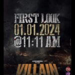 Tamanna Vyas Instagram - Finally, We are breaking our silence! This New Year, anticipate the biggest announcement. Catch the first look of #Villain at 11:11 AM on 1st January 2024! #Villain, ready to storm theatres soon! 💥💥 Stay tuned to @sidharthmusicofficial and @AdilaxmiEntertainment for more updates 🔥 #Villain #RealStar #Ardhendu #TamannaVyas #KMuraliKrishna #AdikandaSahoo #monsterinside #villainworld #HappyNewYear #FirstLook #Reveal