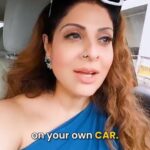 Tannaz Irani Instagram - Focus on your journey, not the traffic. Just like when you're on the road, life is filled with distractions and other people's paths. Stay concentrated on your own desires and goals. Your life is your journey, and where you want to go matters most. Don't let the noise of others' journeys consume your mental space. P.S. :- Shooting is done by the team, I am driving safely☺️ #focus #journey #traffic #goals #mentalhealth #mentalhealthawareness #Motivation #InspireOthers #instadaily #instagood #explore #explorepage #reels #mumbai #india