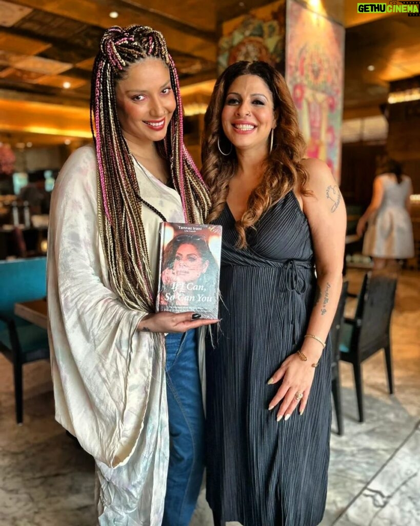 Tannaz Irani Instagram - To this absolute powerhouse of a firecracker woman @tannazirani_ THANK YOU FOR YOUR WARRIOR GODDESS STRENGTH & LIGHT !!!!!! And for empowering us allllll 💥 Congratulations on your inspiring book release , I can't wait to dig in. More & more power to you & thank you for just being YOU 🫡 GO BUY HER BOOK PEOPLE. It is truly an inspiration 🙏 ✨ 🙌