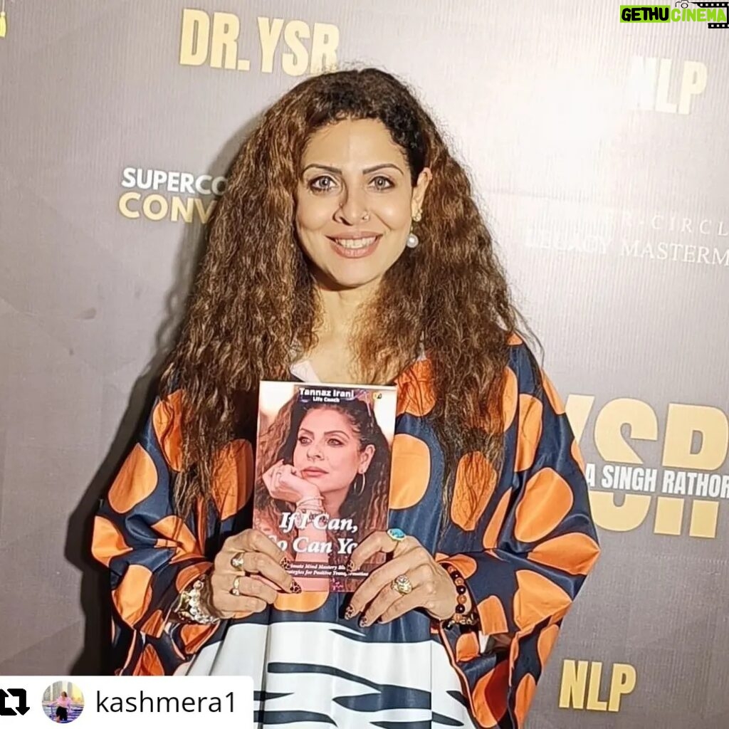 Tannaz Irani Instagram - #Repost @kashmera1 If it’s out of your hands it should be out of your mind… this and many other things were told to me by this unique and strong personality who I proudly call my friend. Though I have known her as the first Parsi to set the Hindi Tv and Film Industry on fire (how appropriately timed on Parsi New Year) that I had seen (others followed but you only remember the one that impacted your life right). This star who I knew as Tanaaz the Bawi and who I call as #T my bestie is now launching her own book. Wow can good looking actresses write? Were we not supposed to be just bimbos? What a way to prove the world wrong my darling T? You broke all the rules and showed us that age is just a number and that it is never to late to add another feather to one’s cap. So here is cheers from another “supposed bimbette to a real dashing personality and now a writer my bestie and Uber talented @tannazirani_ Can’t wait to read your book. Guys buy it in stores or online at Amazon. See ya soon my darling The best New Year's Gift from my bestie! #tanaazirani #writers #bollywood #stars #parsi #happynewyear #navroz #kashmerashah #kashmirashah