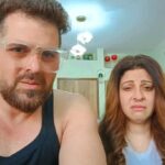 Tannaz Irani Instagram - Please make up is compulsory...please koi samjhav See other women on insta..hot clothes..make up filters extra filters aur yeh ladki talent leke AA jaati hai. Looks pe kaam karo ...acting se kuch nahi hota. Kitna samjhav.. 😂 #bhakhtyarirani #monday #couplesgoals #trendingcouples👫 #comedy