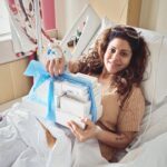 Tannaz Irani Instagram - My Diwali in the hospital with my new hip! Thank you God for giving me my true wealth that is my Health. Thanks to my surgeon Dr Dharia . Those gifts on my lap are all the parts that have gone into my body. Have fun everyone. Wishing you all a Happy Diwali! #hipreplacement #hospital #diwali #health #family #recovery #mindsetmatters #behealthy #tannazirani