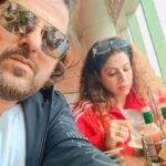 Tannaz Irani Instagram - Yeh sab joke tha seriously Lena . #bhakhtyarirani #madiranis #buckyntee #friday #weekend #couple