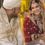 Tanu Khan Instagram - Congratulations Aali bhai 🥳 #mubarakho to the #newlyweds #groomoftheday #wedding #brideoftheday #marriedcouple