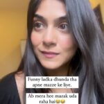Tanvi Malhara Instagram - Ye kya mazak ho gaya😂 #funny #life #love #comedy #reels #reelsinstagram #tanvimalhara #relationshipgoals #roasting #roast