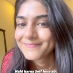 Tanvi Malhara Instagram - Main broken hee theek thi😭❤️ #selflovegayatellene #selflove #love #relationships #tanvimalhara #reels #reelitfeelit #lovequotes