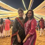 Tanvi Malhara Instagram – Because sleep deprivation for Garba is worth it✨💃🏻❤️

Also I cannot ever stick to the hairstyle I stepped out  of the house with😂

#navratri2023 Ahmedabad, India